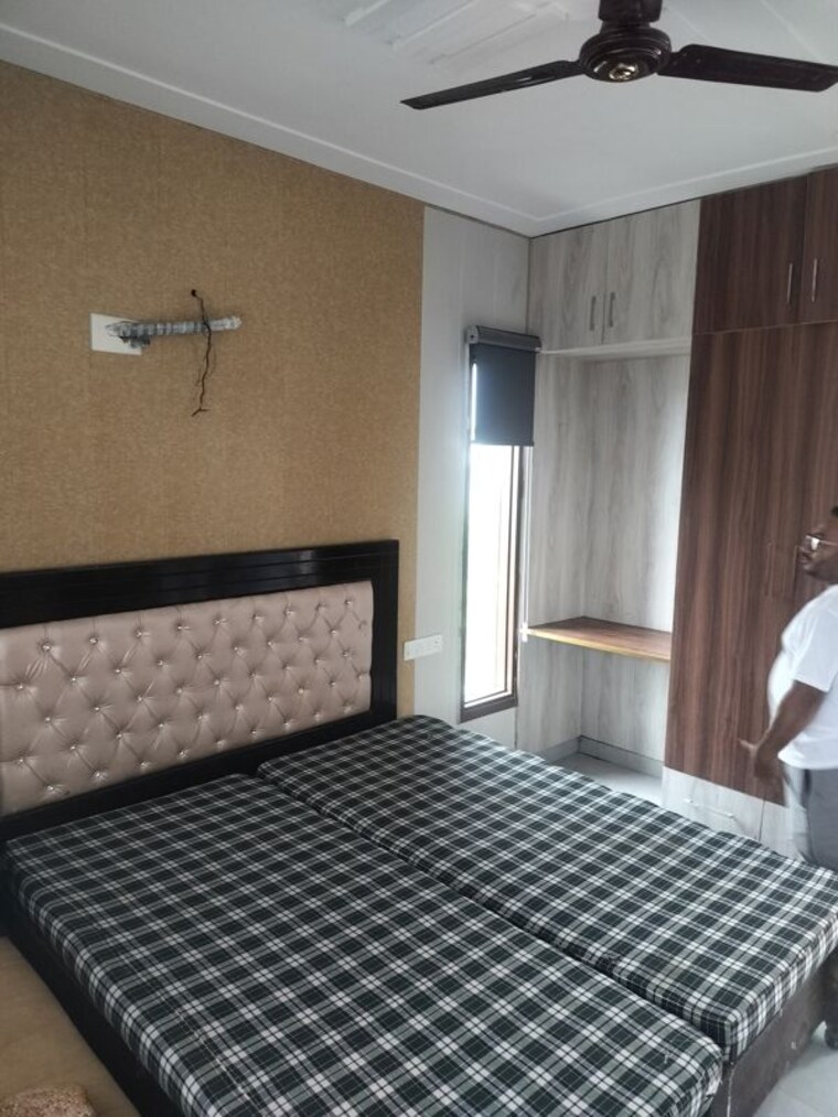 Bedroom, aerocity 1 Bedroom 250 Sq.Ft. Builder Floor In Aerocity Mohali 10535019