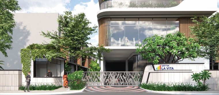 Exterior View, sattva-la-vita 4 Bedroom 3248 Sq.Ft. Villa In Hennur Bangalore 10534949