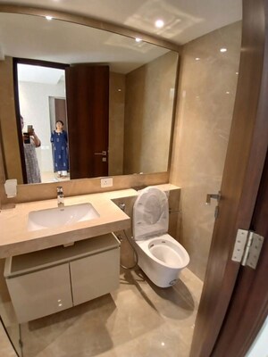 Attached Bathroom in 2 BHK Apartment at Hiranandani Highland, Powai – for Rent