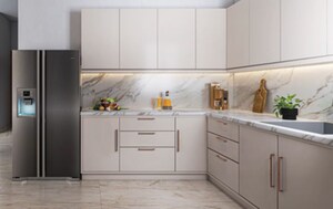 Kitchen in 4 BHK Villa at Sattva La Vita, Hennur – for Sale