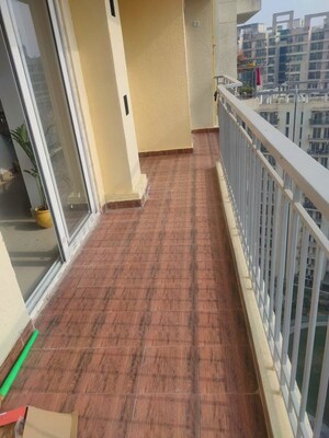 Balcony in 3 BHK Apartment at Saya Zion, Sector 4 Greater Noida – for Rent