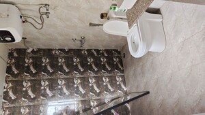 Bathroom in 2 BHK Apartment at Truvae Fragrance, Siddharth Vihar – for Sale
