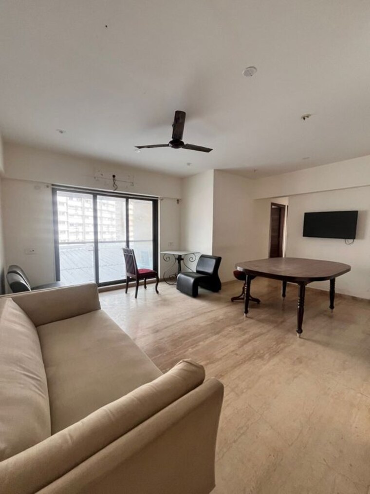 Living Room, juhu 3 Bedroom 1200 Sq.Ft. Apartment In Juhu Mumbai 10535094