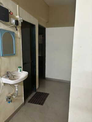 Bathroom in 2 BHK Apartment at HDIL Dreams, Bhandup West – for Rent