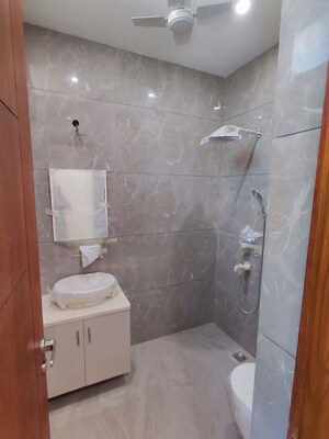 Bathroom in 3 BHK Apartment at Kalkaji – for Rent