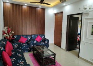 Living Room in 2 BHK Apartment at Nimbus Express Park View, Chi V Greater Noida – for Rent