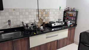 Kitchen in 2 BHK Apartment at Rohan Leher, Baner – for Rent