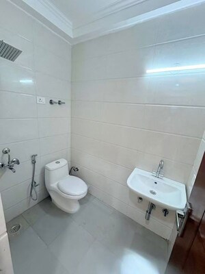 Bathroom in 2 BHK Apartment at Chattarpur – for Rent