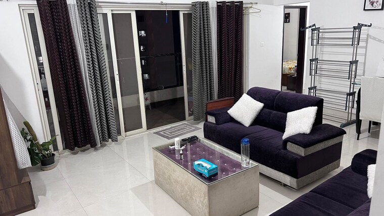 Living Room, atul-western-hills-phase-2 2 Bedroom 1200 Sq.Ft. Apartment In Baner Pune 10535163