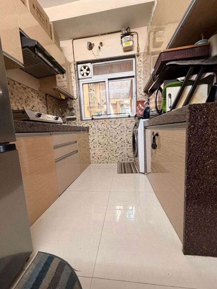 Kitchen, veena-serenity 2 Bedroom 650 Sq.Ft. Apartment In Chembur Mumbai 10535175