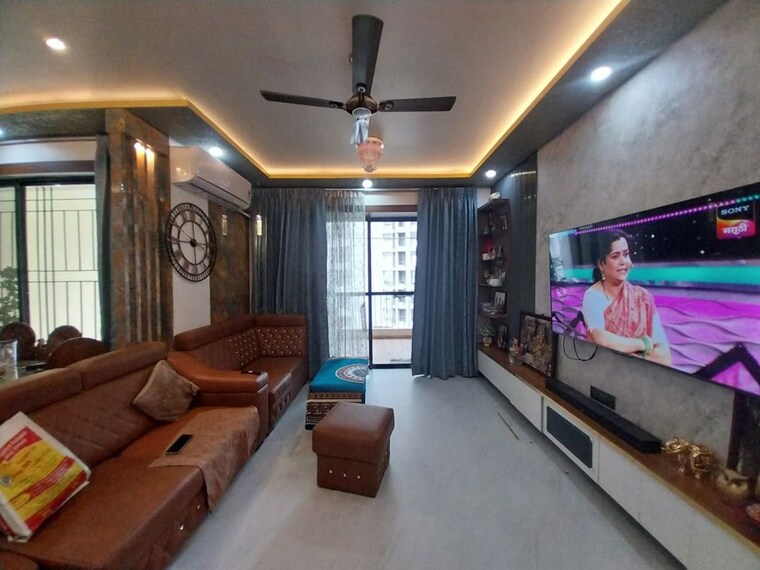 Living Room, utsav-51-balewadi-residences 3 Bedroom 1150 Sq.Ft. Apartment In Balewadi Pune 10535182