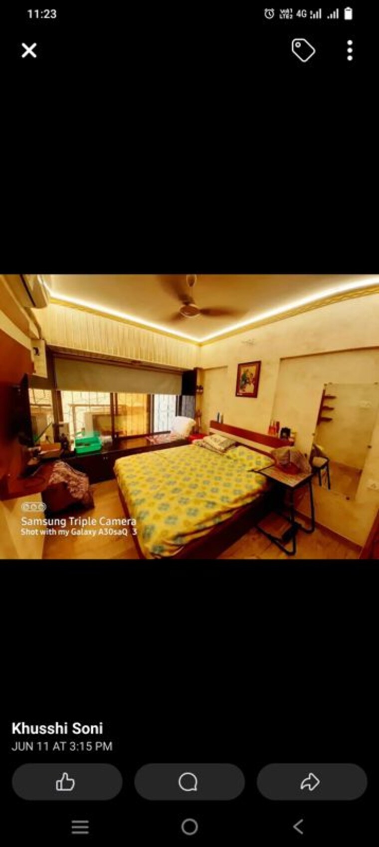 Bedroom, olive-apartment 3 Bedroom 1000 Sq.Ft. Apartment In Nalasopara West Palghar 10535190