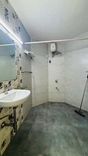 Bathroom in 2 BHK Apartment at Hiranandani Garden Eden III, Powai – for Rent