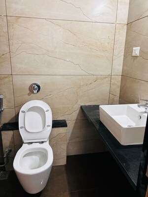 Bathroom in 2 BHK Apartment at Silver Woods Wakad, Wakad – for Rent