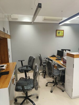Team Area in  Office Space at Hubtown Viva, Jogeshwari East – for Rent