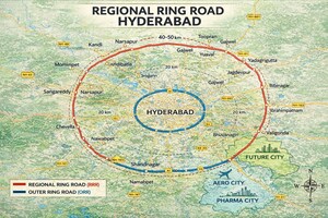  Land – Map Location View at Sangareddy - for Sale