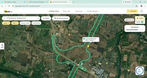  Land – Map Location View at Sangareddy - for Sale