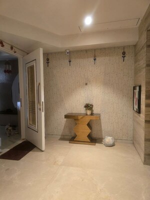 Living Room in 3 BHK Apartment at Transcon Triumph Tower, Andheri West – for Rent