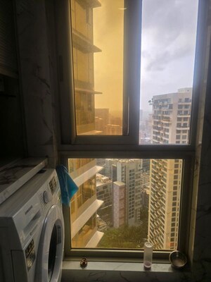 Bedroom in 3 BHK Apartment at Transcon Triumph Tower, Andheri West – for Rent