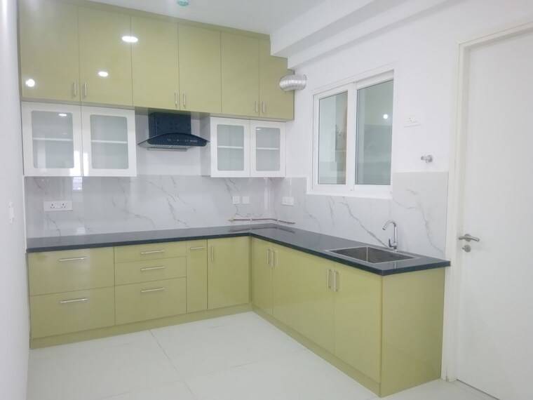 Kitchen, niharika-flora 2 Bedroom 1250 Sq.Ft. Apartment In Gachibowli Hyderabad 10535339