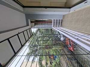 Balcony in 1 RK Apartment at Avirahi Homes, Borivali West – for Rent