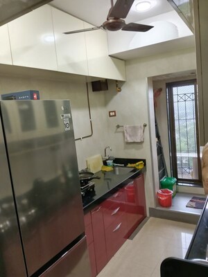 Kitchen in 2 BHK Apartment at Eastern Heights CHS, Mulund East – for Sale