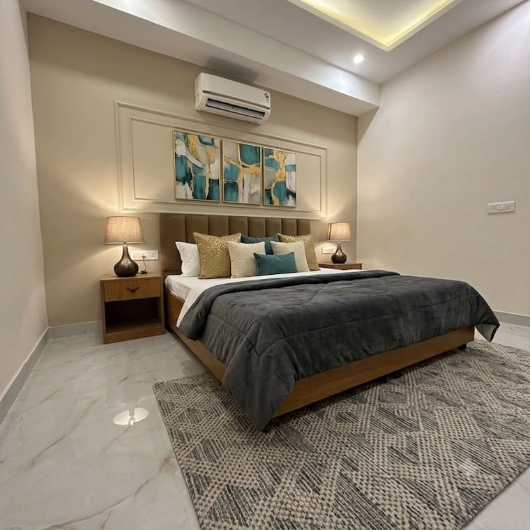 Bedroom, dlf phase v 2 Bedroom 180 Sq.Yd. Builder Floor In Dlf Phase V Gurgaon 10535358