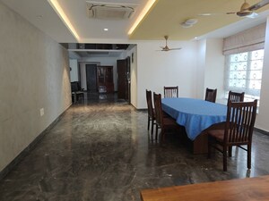 Dining area in 4 BHK Apartment at Banjara Hills – for Rent