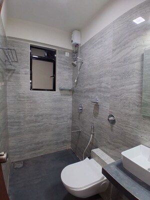 Bathroom in 2 BHK Apartment at Liberty Garden, Malad West – for Rent