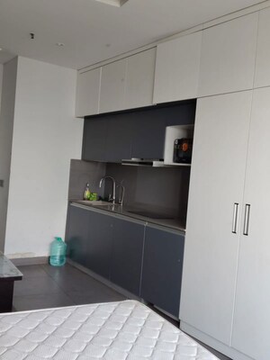 Kitchen in Studio Apartment at Supertech Supernova Astralis, Sector 94 – for Rent
