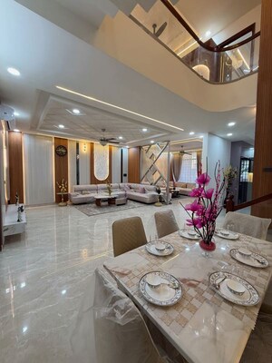 Dining area in 5 BHK Independent House at Vaishali Nagar – for Sale