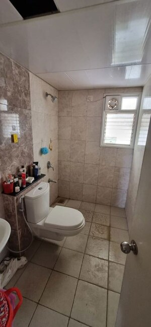 Bathroom in 3.5 BHK Apartment at Mantri Webcity, Hennur – for Rent
