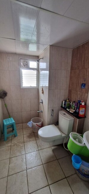 Bathroom in 3.5 BHK Apartment at Mantri Webcity, Hennur – for Rent