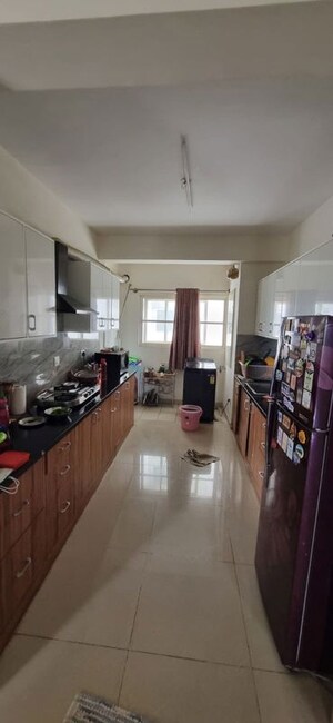 Kitchen in 3.5 BHK Apartment at Mantri Webcity, Hennur – for Rent
