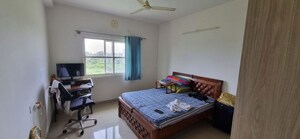 Bedroom in 3.5 BHK Apartment at Mantri Webcity, Hennur – for Rent