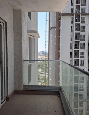 Balcony in 3 BHK Apartment at Ramky One Odyssey, Narsingi – for Sale