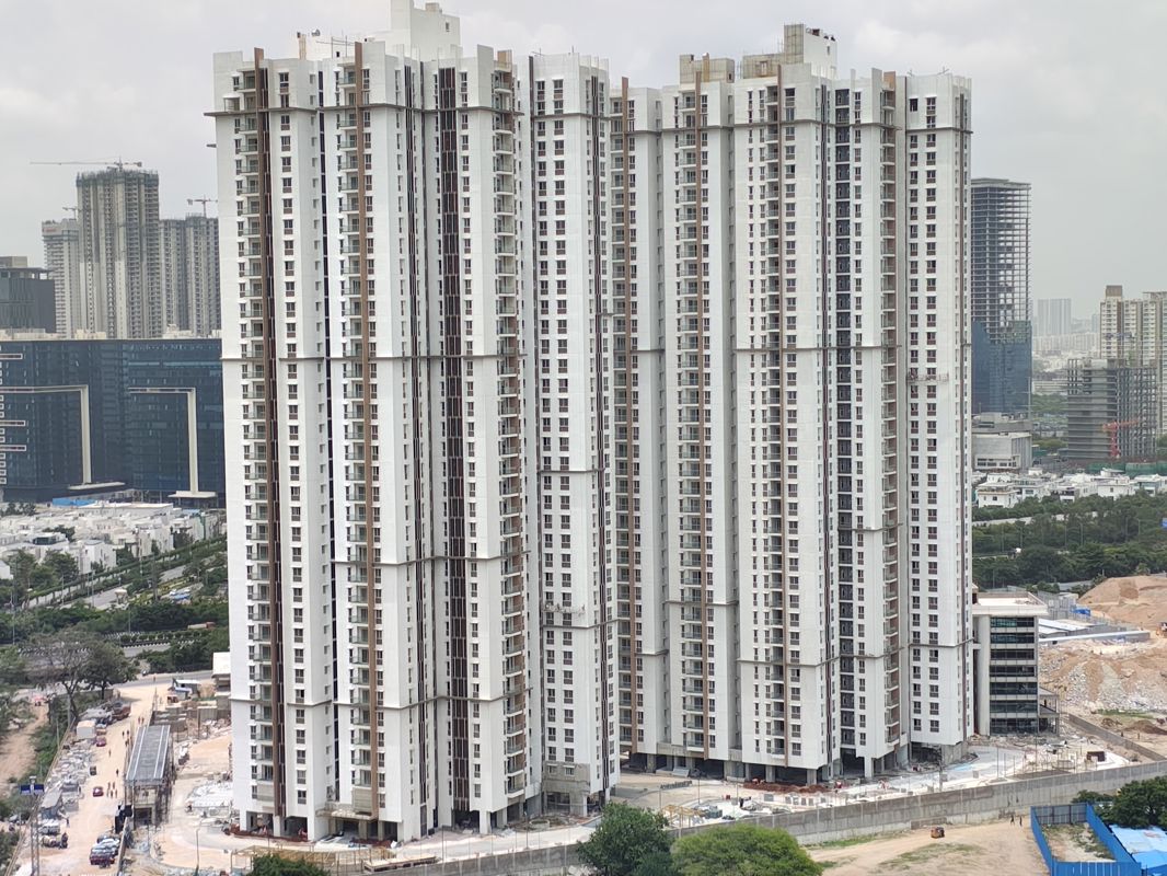 3 BHK + Prayer Room 1715 Sq.Ft. Apartment in Ramky One Odyssey
