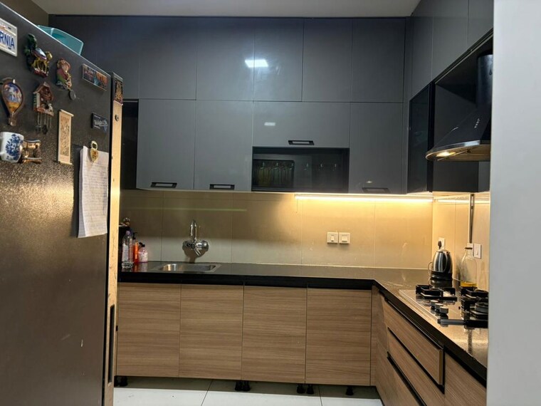 Kitchen, sobha-hrc-pristine 3 Bedroom 1950 Sq.Ft. Apartment In Jakkuru Bangalore 10535490