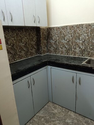 Kitchen in 1 RK Builder Floor at Suncity – for Rent