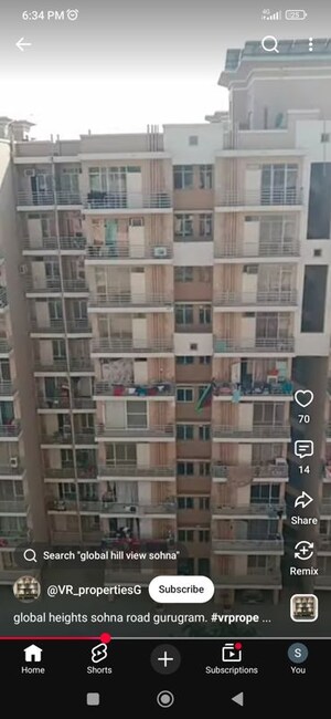 2 BHK Apartment – Exterior View View at Breez Global Heights, Sohna Sector 33 - for Sale