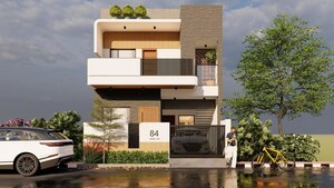 3 BHK Villa – Exterior View View at Arsha Madhav Greens, Gomti Nagar - for Sale