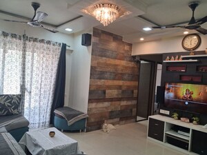 Living Room in 1 BHK Apartment at Raunak Delight, Owale – for Rent