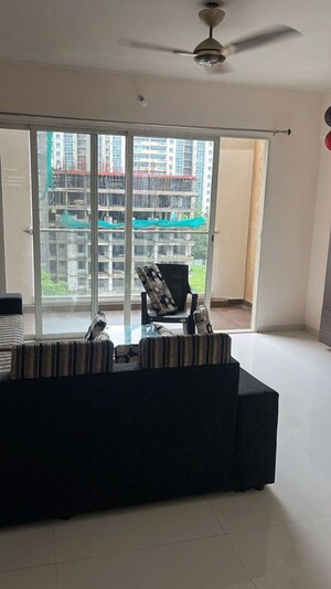 Living Room in 1.5 BHK Apartment at Akshar Altorios, Hadapsar – for Rent