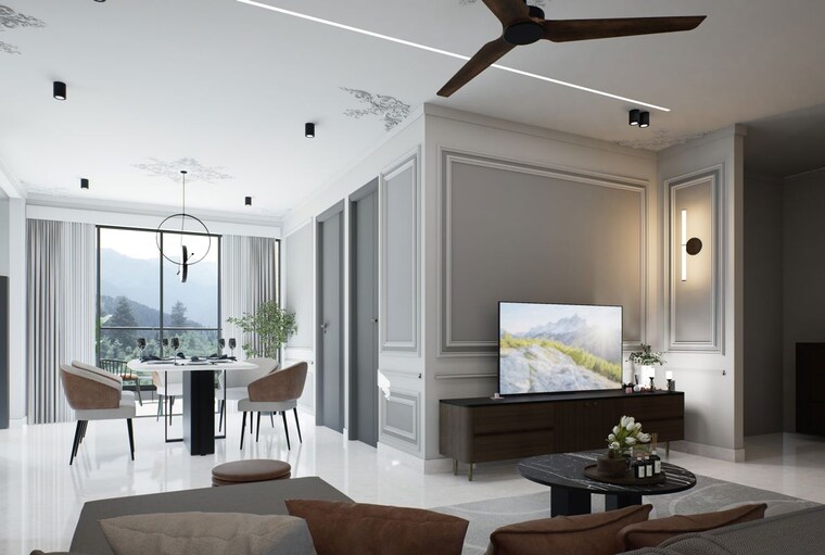 Living Room, mussoorie road 2 Bedroom 1594 Sq.Ft. Apartment In Mussoorie Road Dehradun 10535653