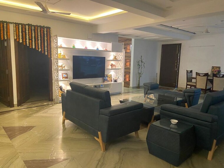 Living Room, vasant kunj 4 Bedroom 2000 Sq.Ft. Builder Floor In Vasant Kunj Delhi 10535639