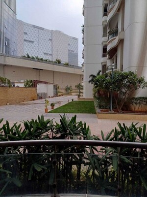 Balcony in 3 BHK Apartment at Rajapushpa Eterna, Nanakramguda – for Rent