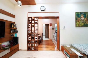 Living Room in 4 BHK Independent House at Sargasan – for Sale