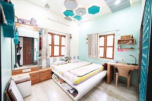 Bedroom in 4 BHK Independent House at Sargasan – for Sale