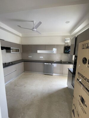 Kitchen in 3 BHK Apartment at Barnala Green Lotus Avenue, Ambala Highway – for Rent