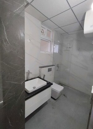 Bathroom in 3 BHK Apartment at Barnala Green Lotus Avenue, Ambala Highway – for Rent